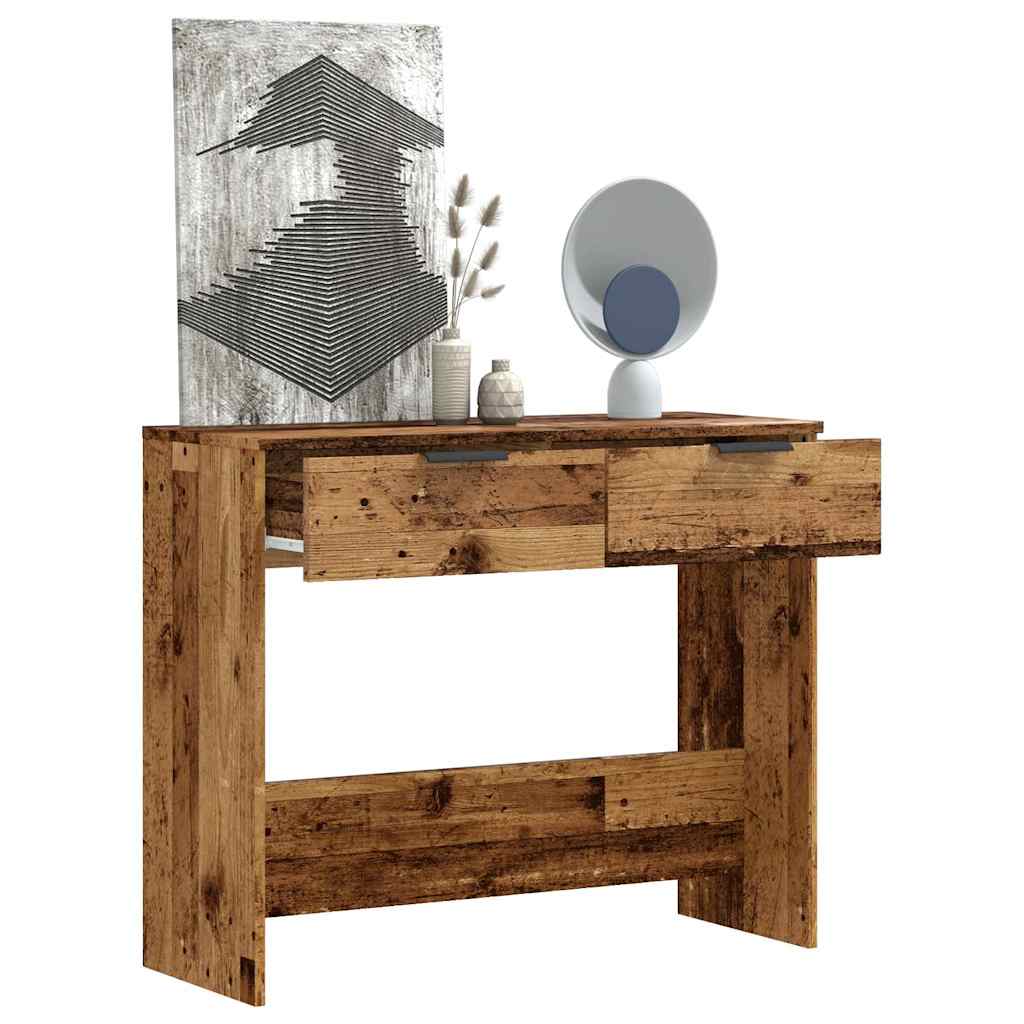 Konzolni stol Staro drvo 90x36x75 cm Konstruirano drvo