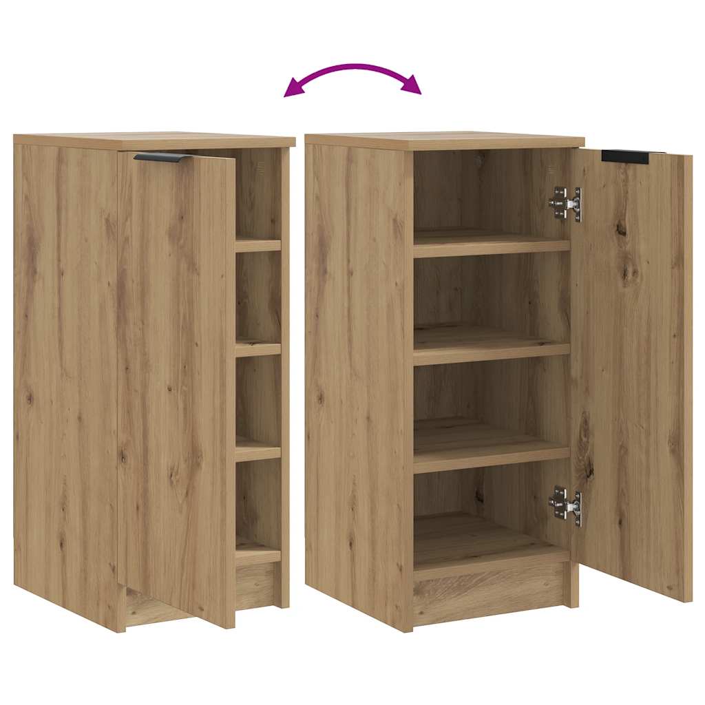 Ormarić za cipele umjetnički hrast 29,5x35x70 cm izrađeno drvo