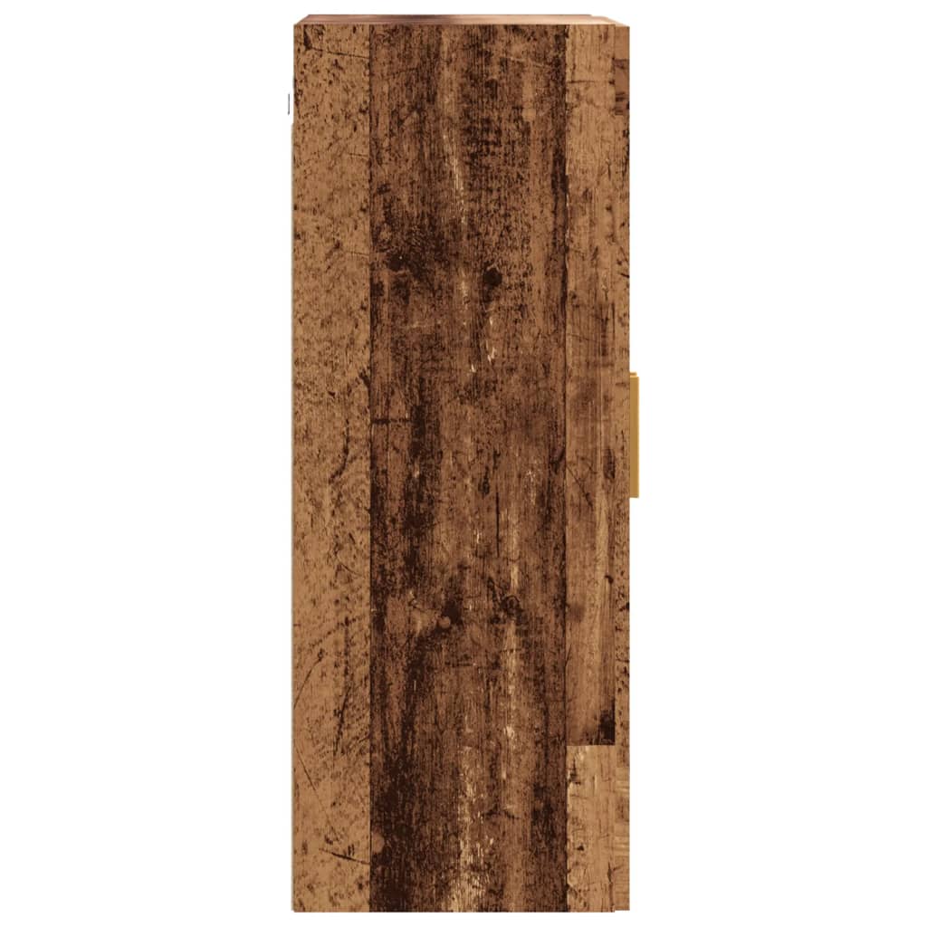 Viseći zidni ormarić boja starog drva 69,5 x 34 x 90 cm