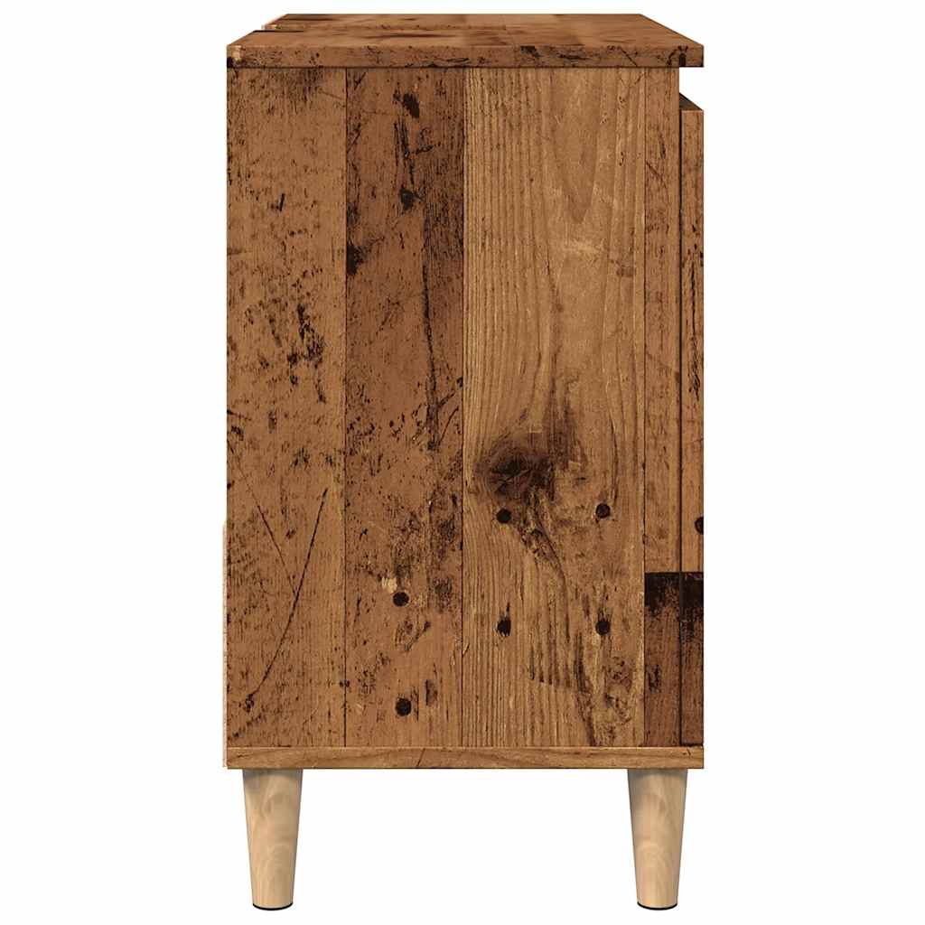 Ormarić za umivaonik boja drva 65x33x60 cm konstruirano drvo
