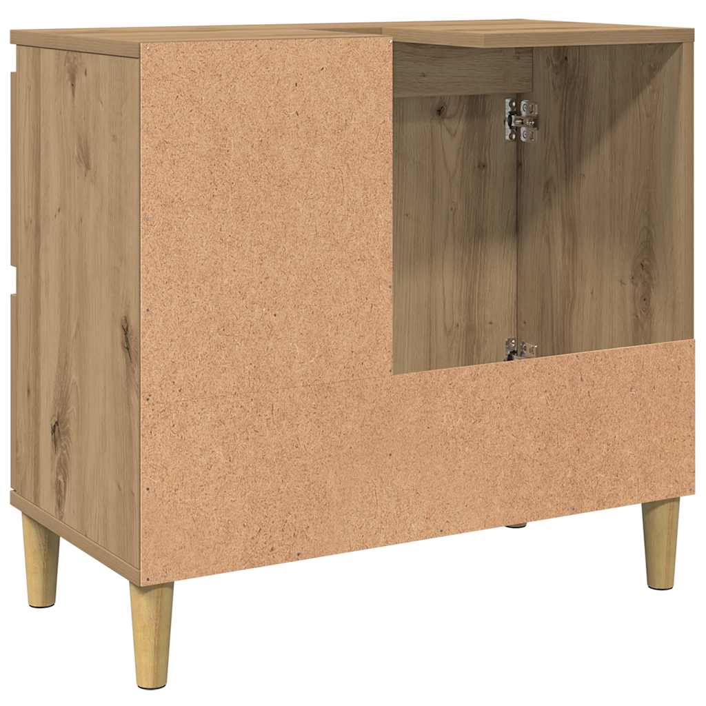 Ormarić za umivaonik boja hrasta artisan 65x33x60 cm drveni