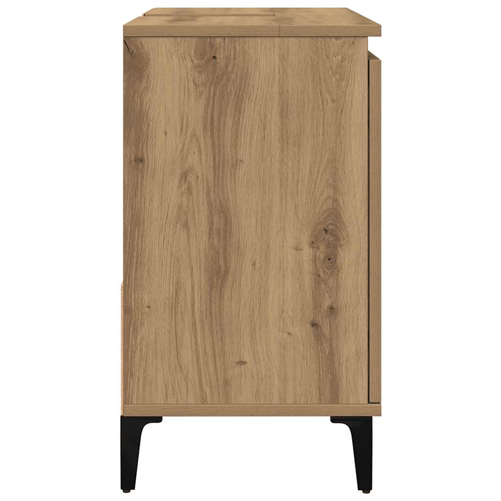 Ormarić za umivaonik boja hrasta artisan 65x33x60 cm drveni