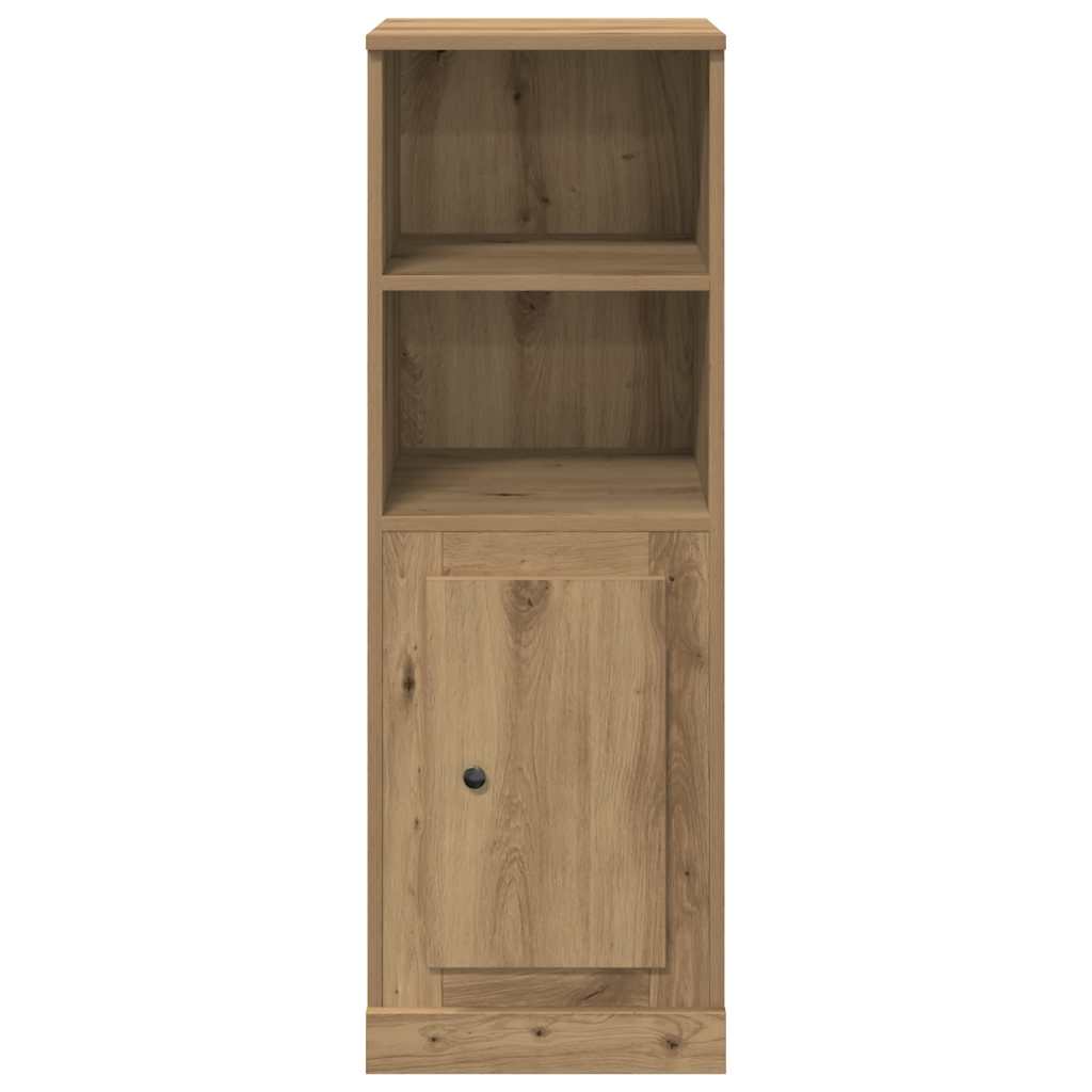 Visoka komoda boja hrasta 36x35,5x103,5 cm konstruiranog drva