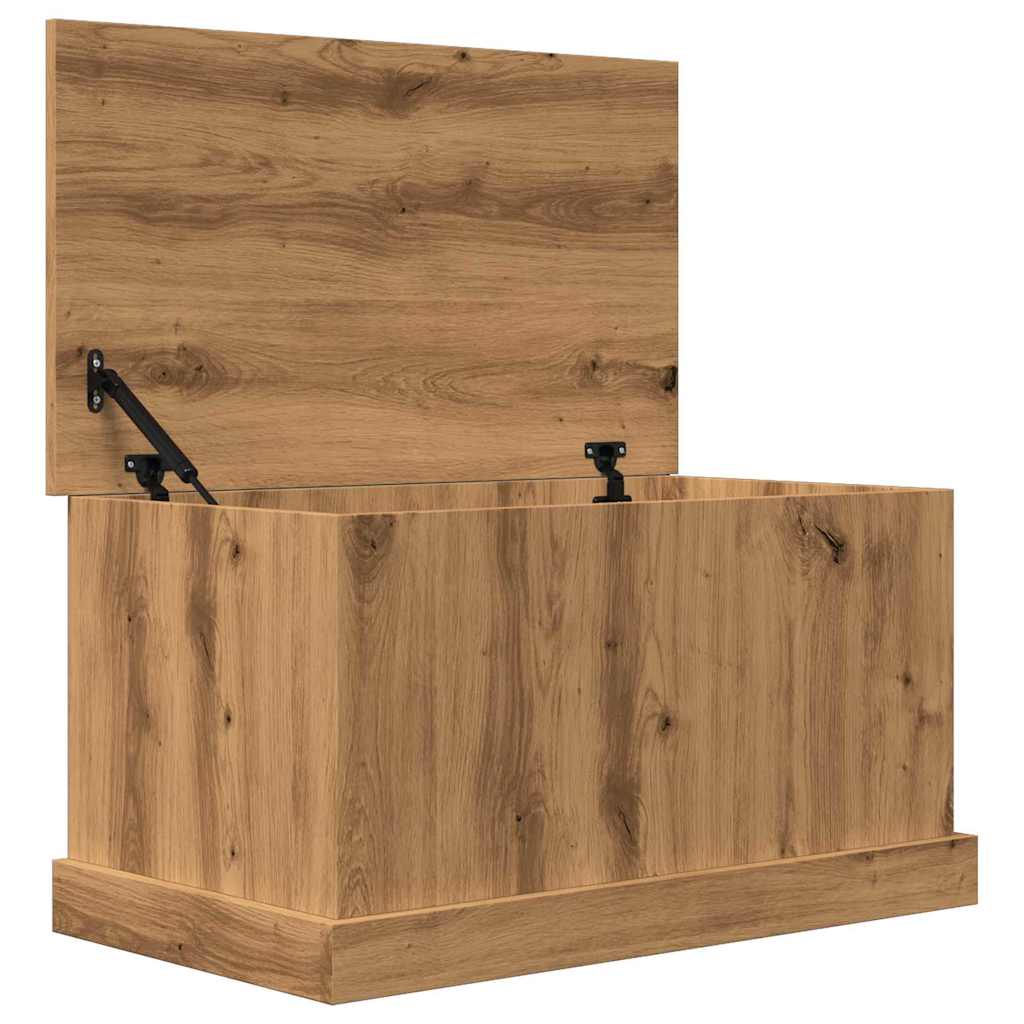 Kutija za pohranu umjetnički hrast 70x40x38 cm izrađeno drvo
