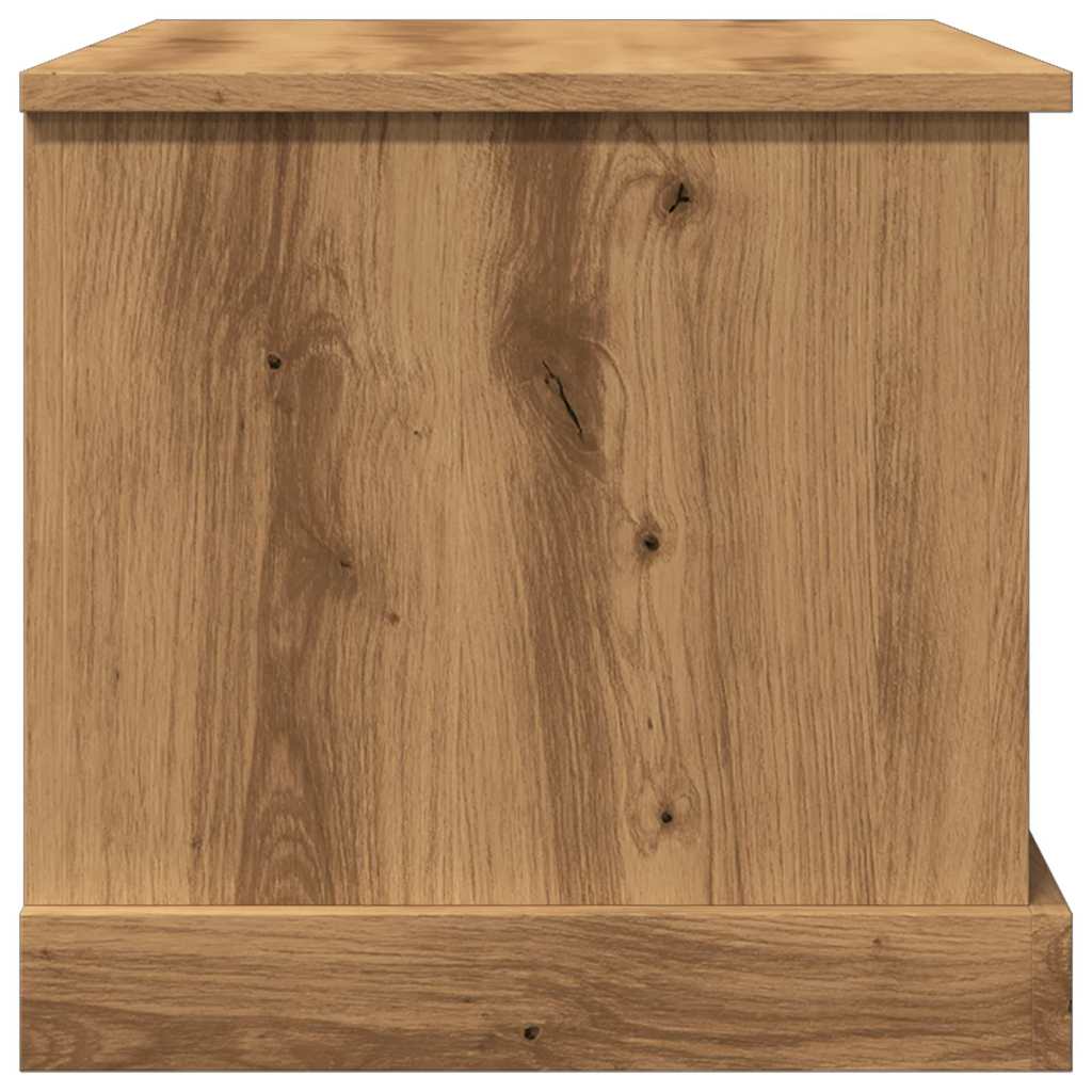 Kutija za pohranu umjetnički hrast 70x40x38 cm izrađeno drvo
