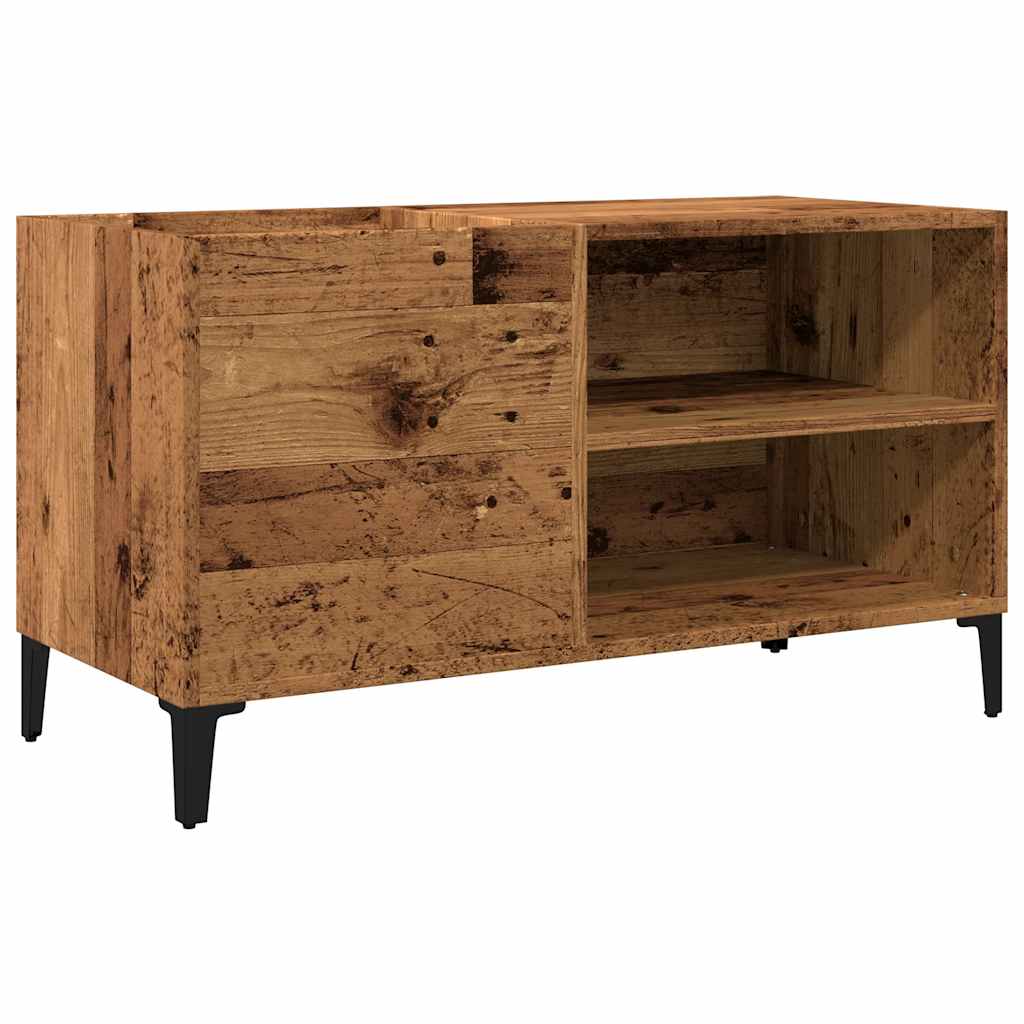 Ormarić za ploče staro drvo 84,5x38x48 cm od konstruiranog drva