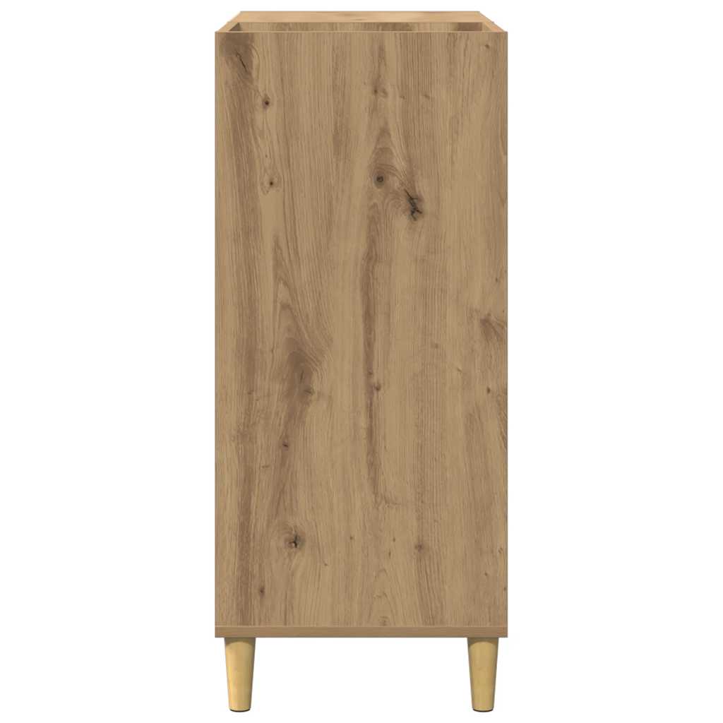 Ormarić za ploče Artisan hrast 84,5x38x89 cm izrađeno drvo