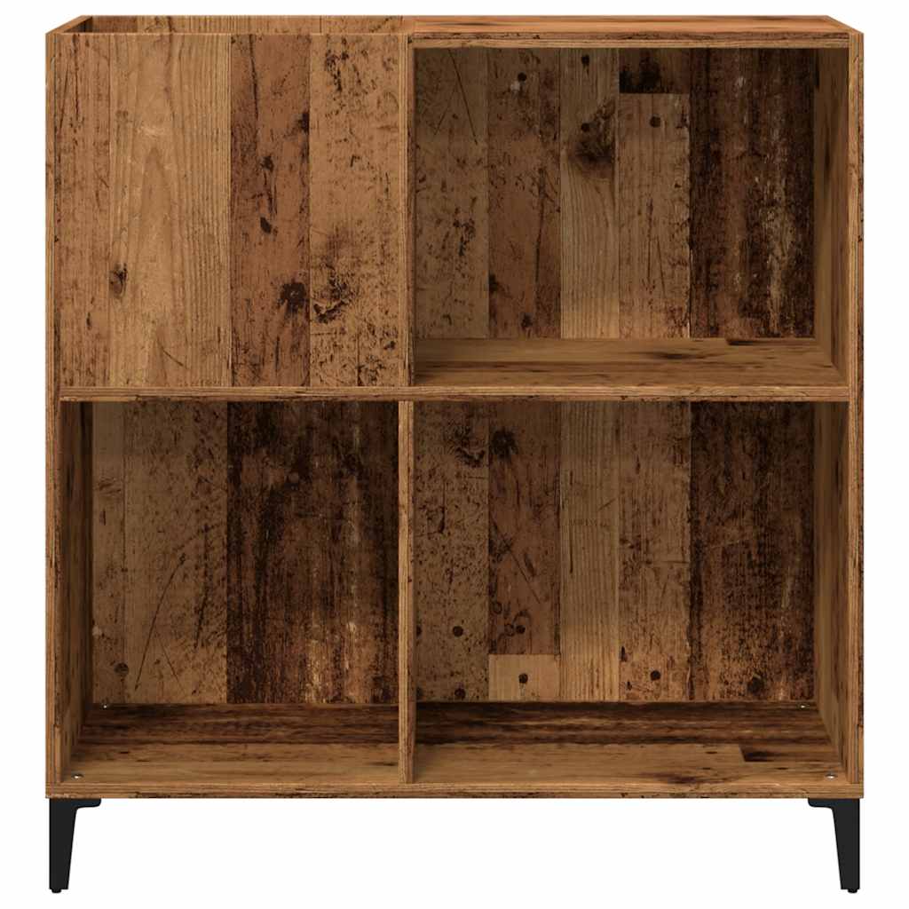 Ormarić za gramofone staro drvo 84,5x38x89 cm konstruirano drvo
