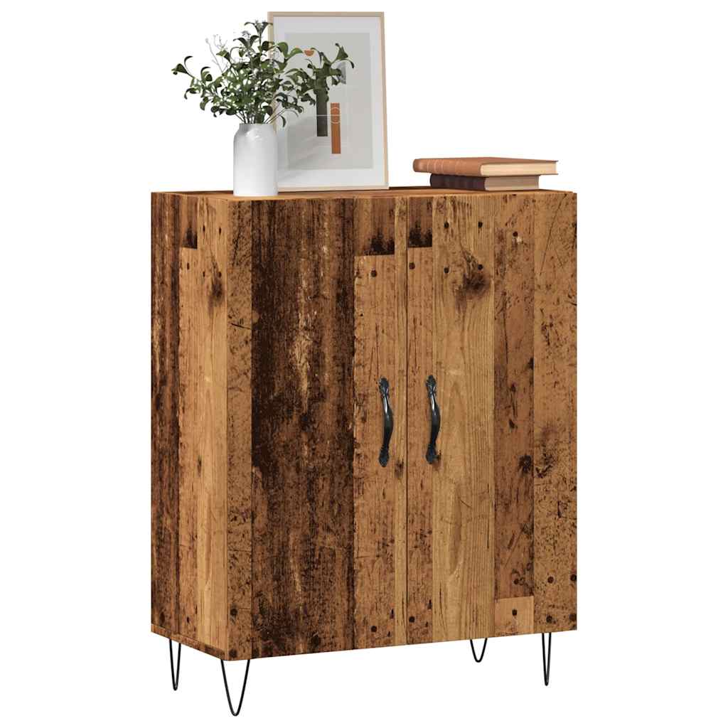 Komoda boja starog drva 69,5x34x90 cm konstruiranog drva