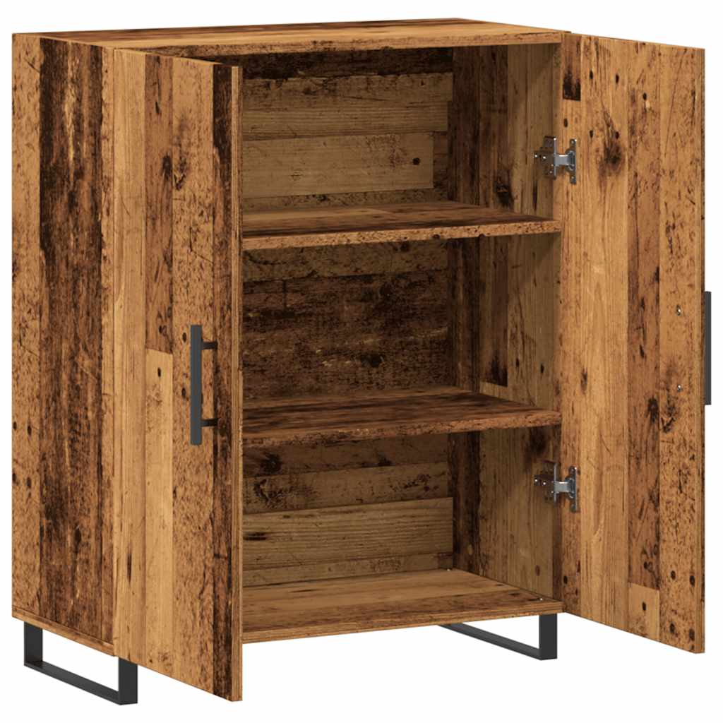 Komoda boja starog drva 69,5x34x90 cm konstruiranog drva