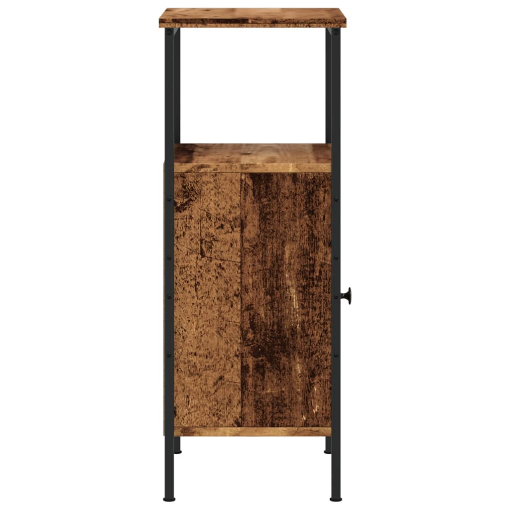 Noćni ormarići 2 kom staro drvo 41x31x80 cm konstruirano drvo