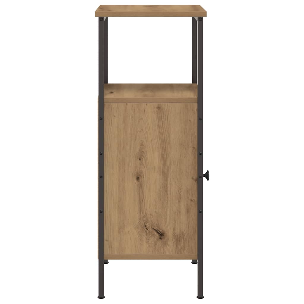 Noćni ormarić Artisan hrast 41x31x80 cm izrađeno drvo