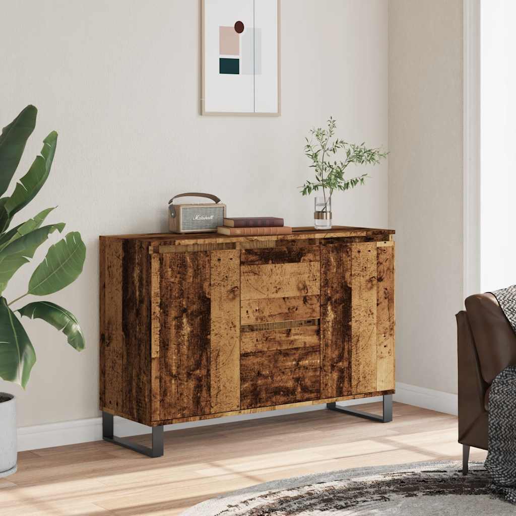 Komoda staro drvo 101,5x35x70 cm konstruirano drvo