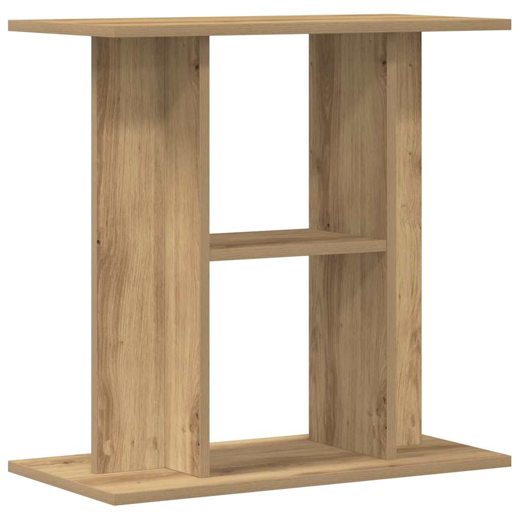 Stalak za akvarij boja hrasta 60x30x60 cm konstruirano drvo