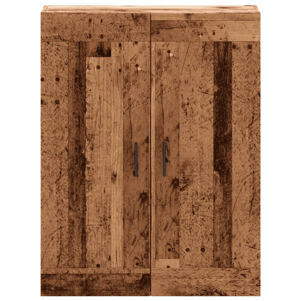 Zidni ormarić boja starog drva 69,5x34x90 cm konstruirano drvo