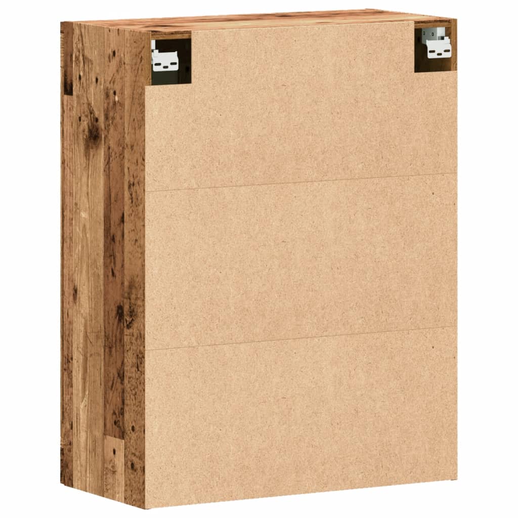 Zidni ormarić boja starog drva 69,5x34x90 cm konstruirano drvo