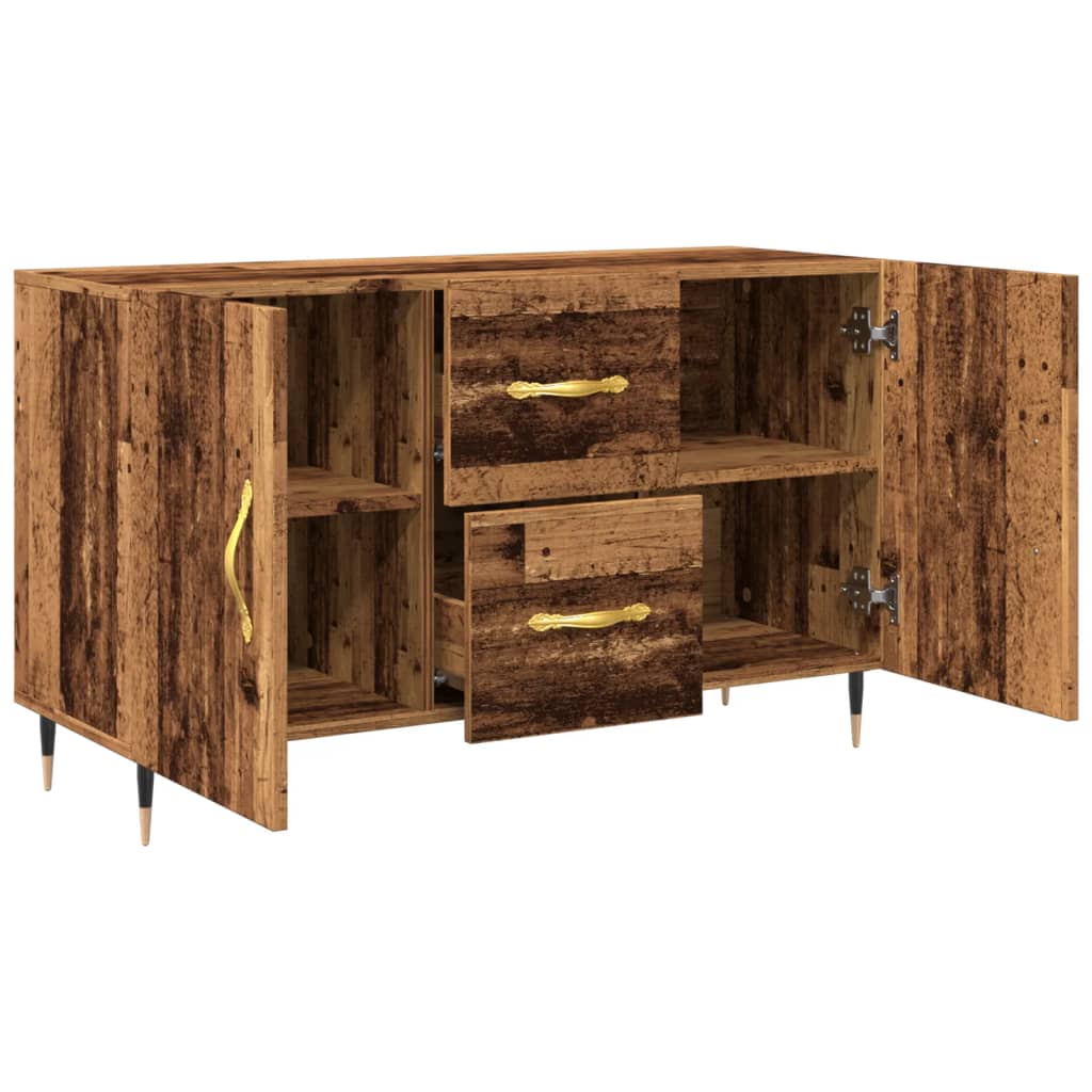 Komoda boja starog drva 100 x 36 x 60 cm od konstruiranog drva