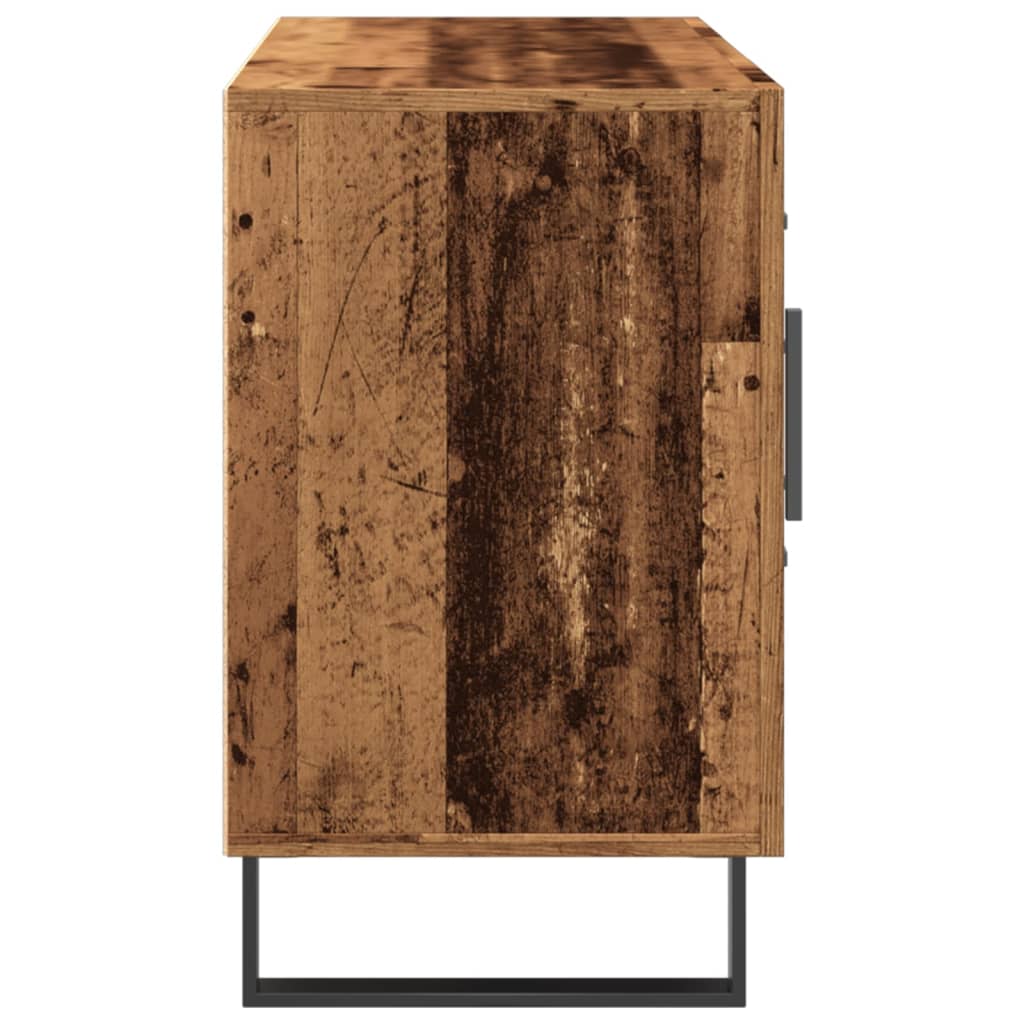 Komoda boja starog drva 100 x 36 x 60 cm od konstruiranog drva