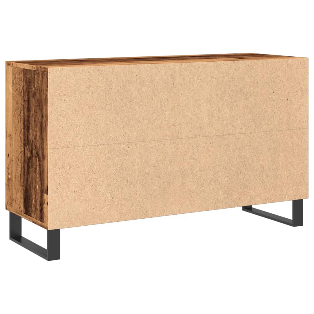 Komoda boja starog drva 100 x 36 x 60 cm od konstruiranog drva