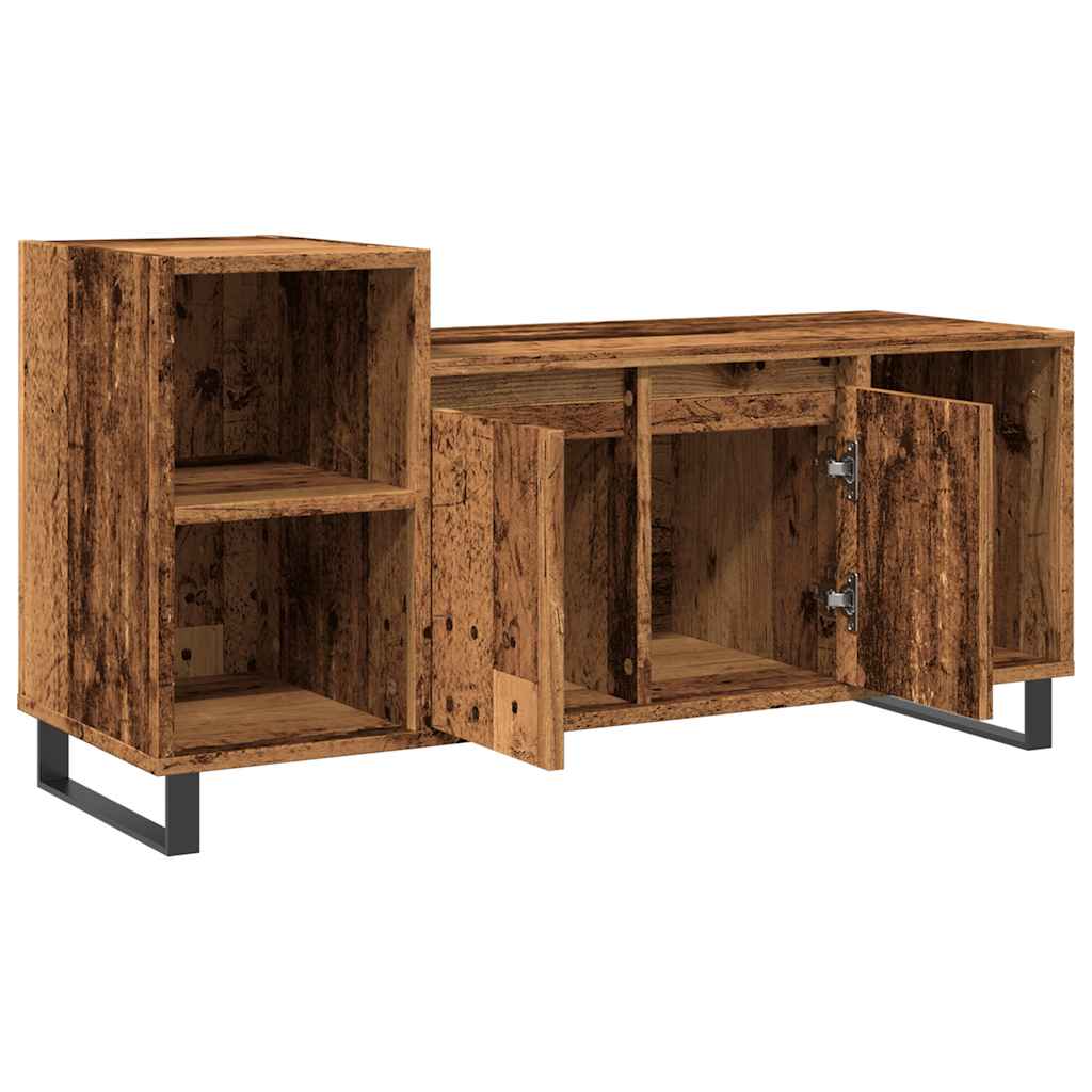 TV ormarić staro drvo 100x35x55 cm konstruirano drvo