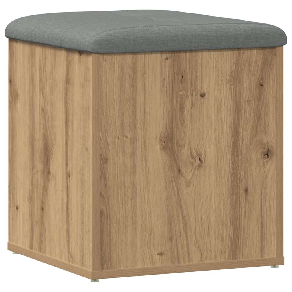 Klupa za odlaganje Artisan hrast 42x42x45 cm izrađeno drvo