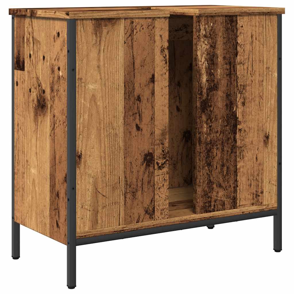 Ormarić za umivaonik boja drva 60x30x60 cm konstruirano drvo