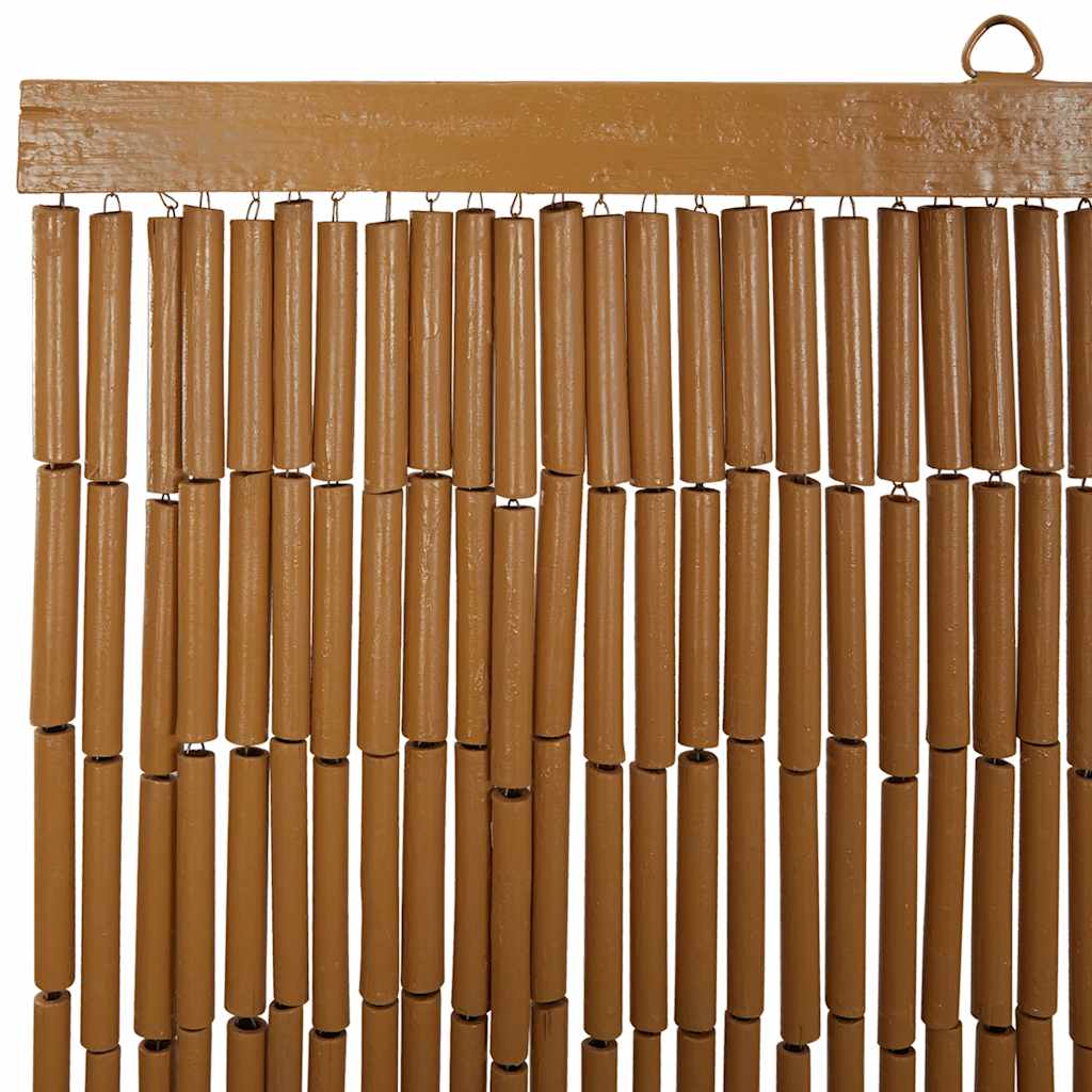 Zavjesa za vrata protiv insekata Otisak palme 90x220 cm bambus