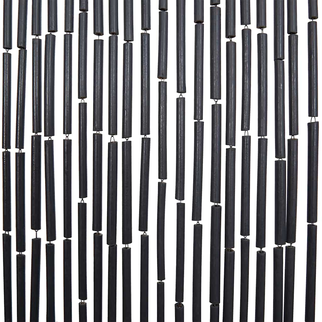 Zavjesa za vrata protiv insekata tamnosiva 90x220 cm bambus