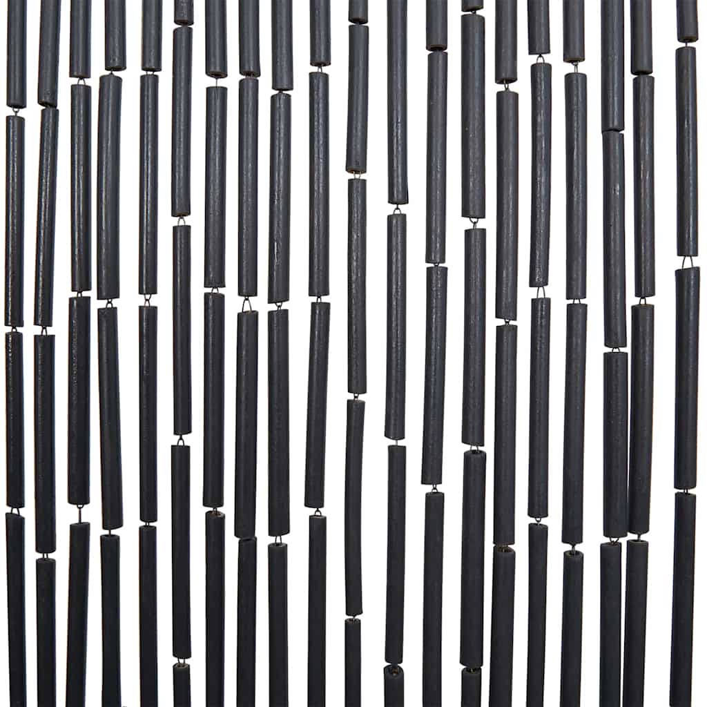 Zavjesa za vrata protiv insekata tamnosiva 100x200 cm bambus