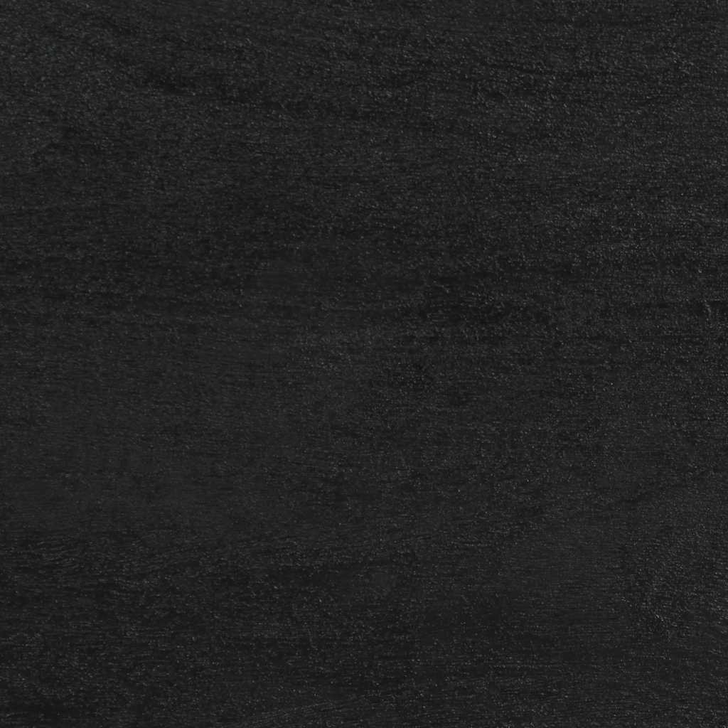 Komoda crna 60 x 33 x 75 cm konstruirano drvo