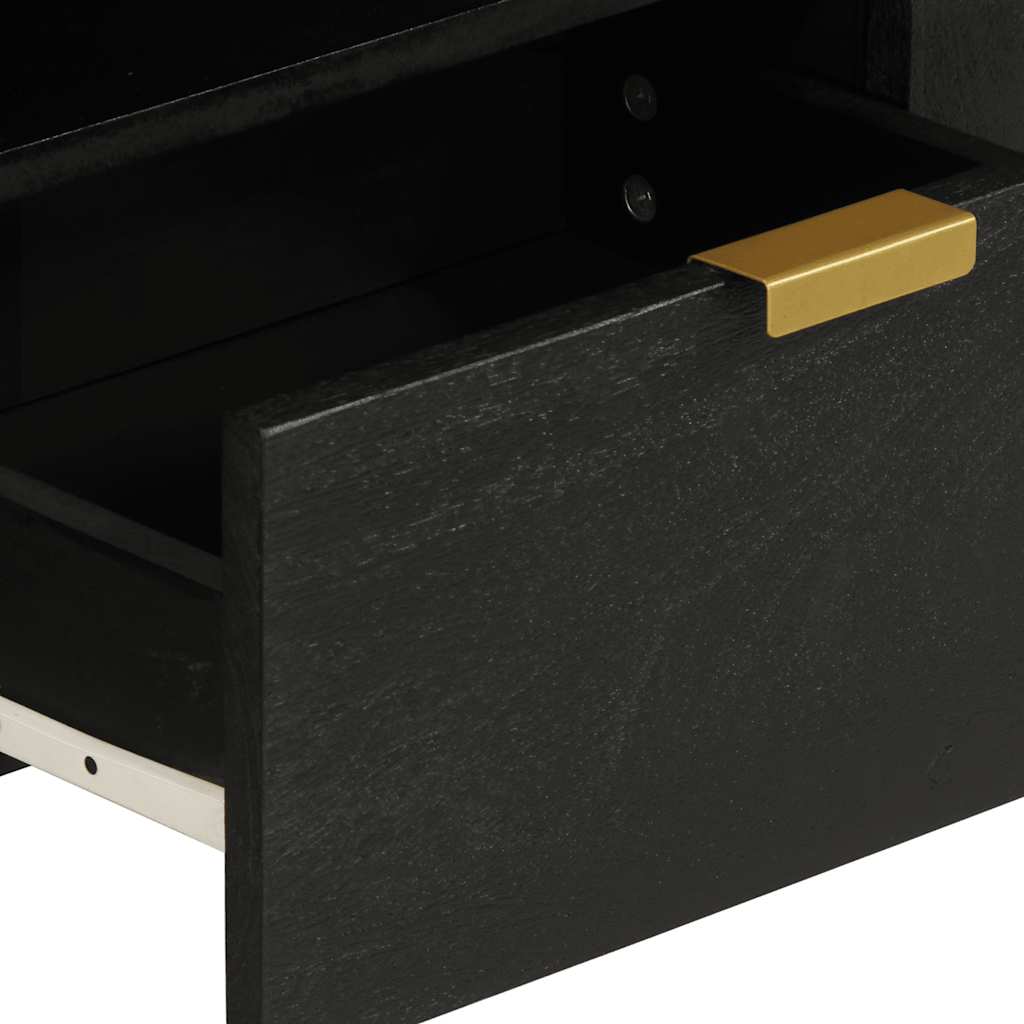 TV ormarić crni 105 x 33 x 46 cm konstruirano drvo