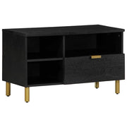 TV ormarić crni 80x33x46 cm od konstruiranog drva