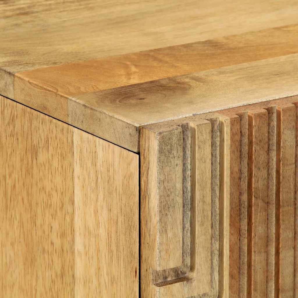 Visoka ploča smeđa 60x33x100 cm Puno drvo Mango