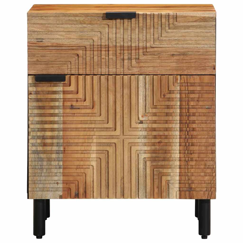 Ormarić za krevet Smeđa 50 x 33 x 60 cm Čvrsto drvo akacije