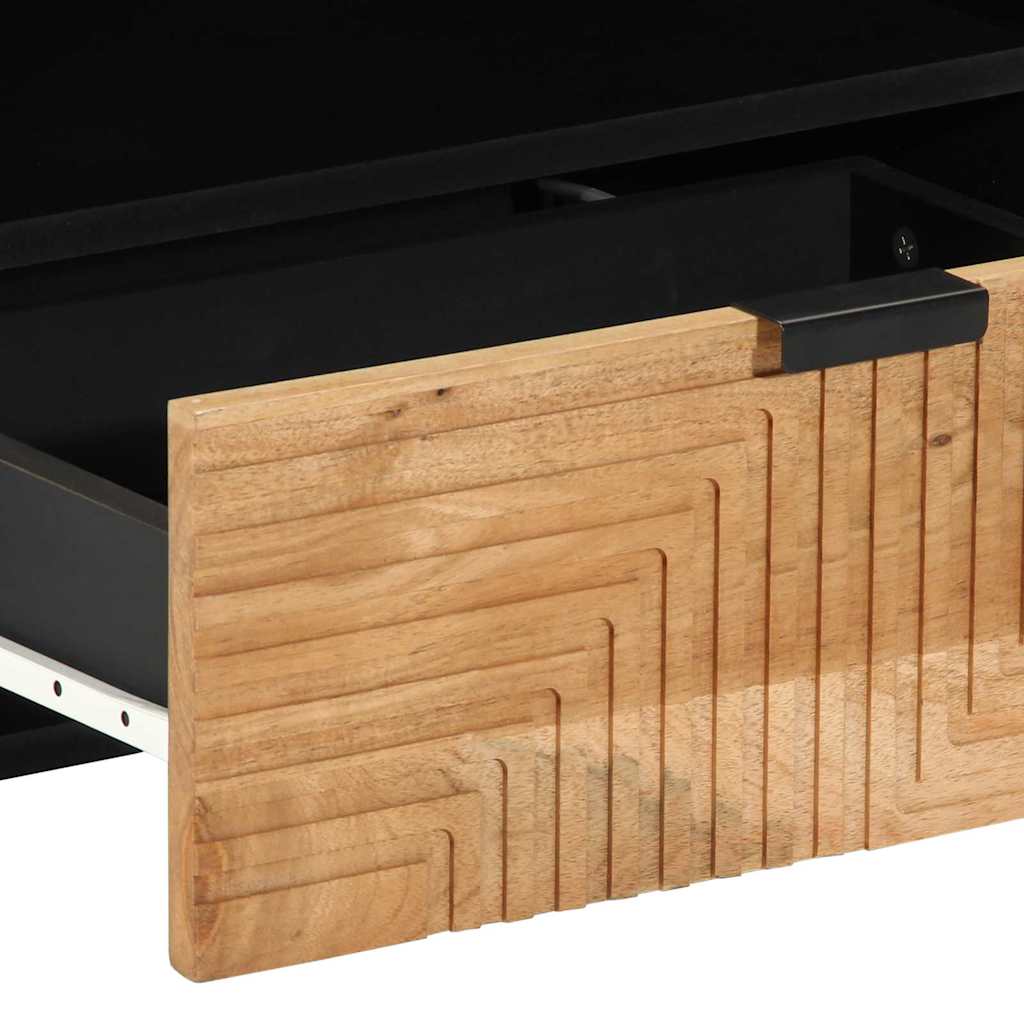 TV ormar s ladicama Smeđa 80 x 33 x 46 cm Čvrsto drvo manga
