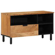 TV ormar s ladicama Smeđa 80 x 33 x 46 cm Čvrsto drvo manga