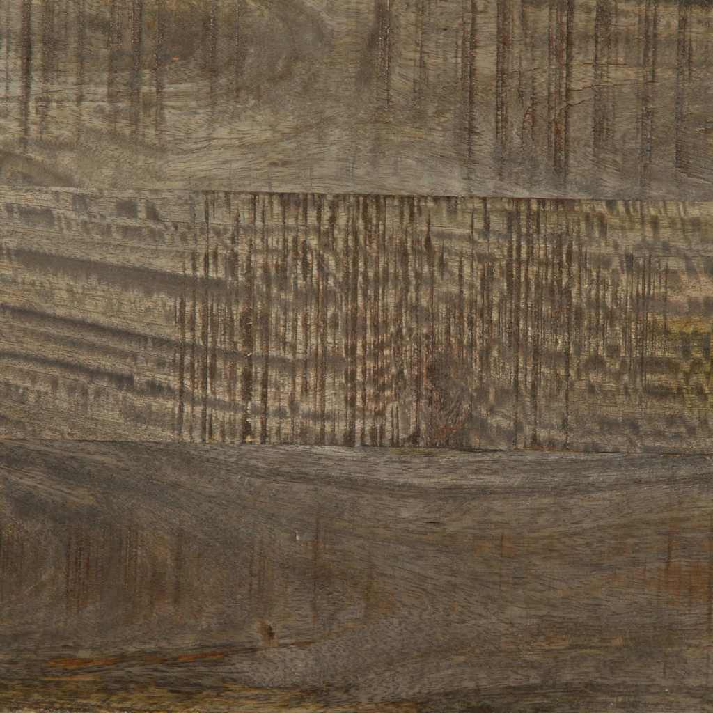TV ormarić svijetlo sivi 105x33,5x46 cm Puno drvo Mango