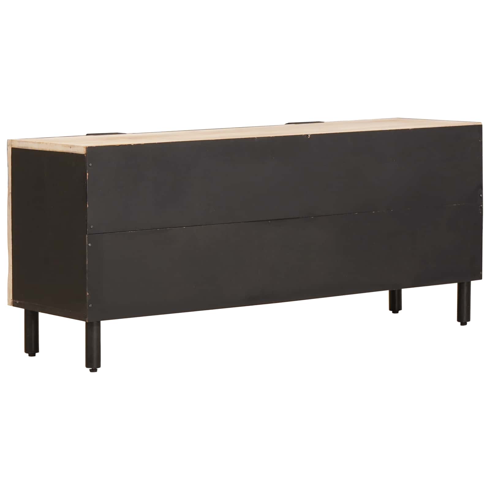TV ormar Finš bijelog pranja 105 x 33 x 46 cm Čvrsto drvo manga