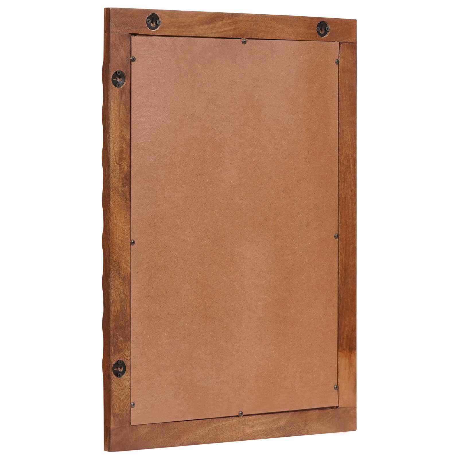 Zrcalo za kupaonicu Finš acacije smeđa 50 x 70 x 2,5 cm