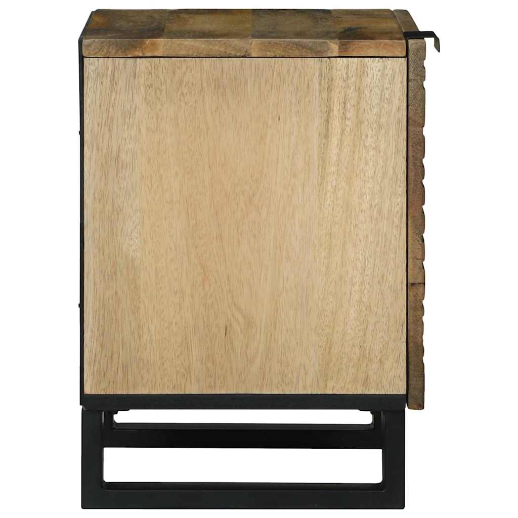 Noćni ormar Prirodna 40 x 33 x 46 cm Konstruirano drvo