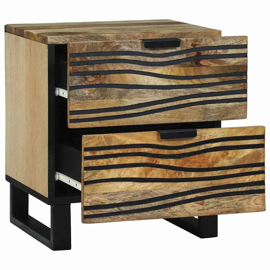 Noćni ormar Prirodna 40 x 33 x 46 cm Konstruirano drvo