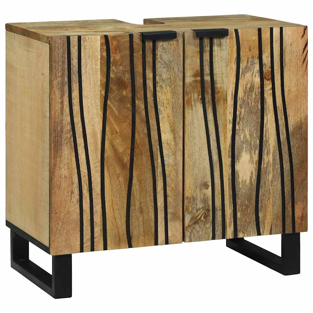 Kupaonski ormarić za sudoper s policom Smeđa 62 x 33 x 58 cm
