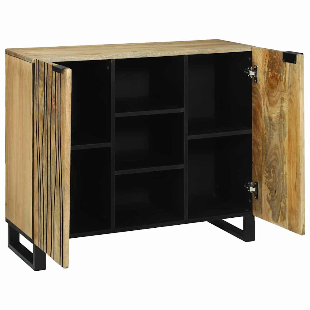 Komoda Smeđa 90 x 33 x 75 cm masivno drvo manga