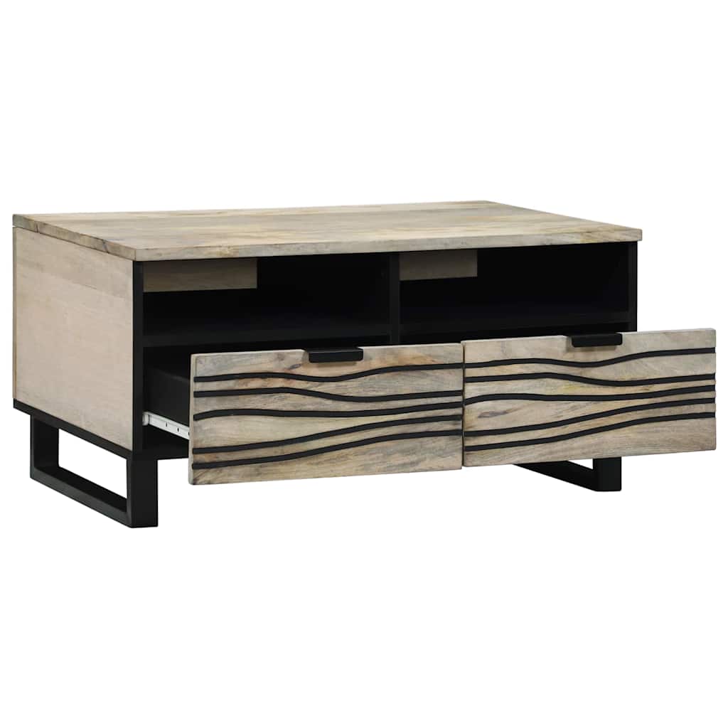 Kava Stol Bijela 80 x 54 x 40 cm Konstruirano drvo