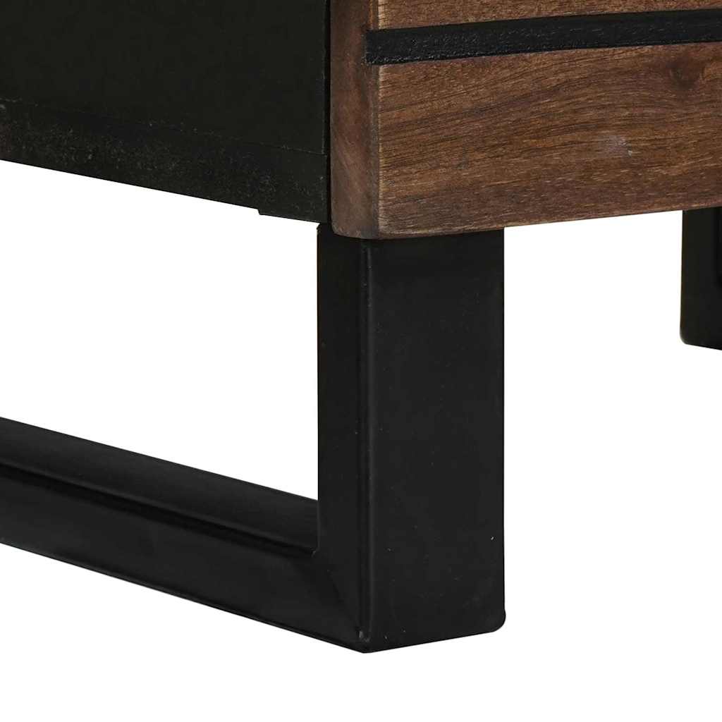 Highboard Smeđa 40 x 33 x 110 cm masivno drvo manga