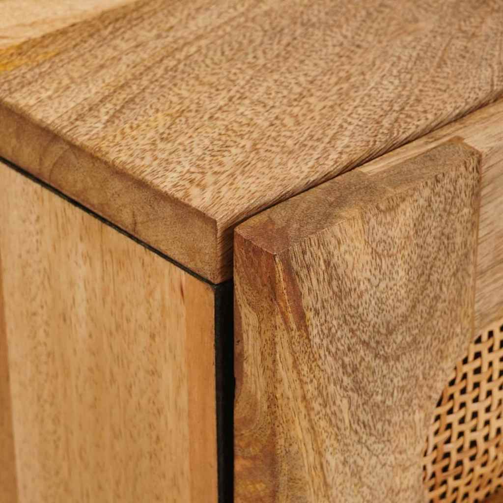 Noćni ormar Prirodna 50 x 33 x 60 cm Čvrsto drvo manga