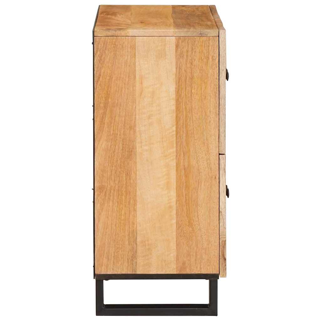 Kreveta s pohranom Smeđa 60 x 33 x 75 cm Čvrsto drvo manga