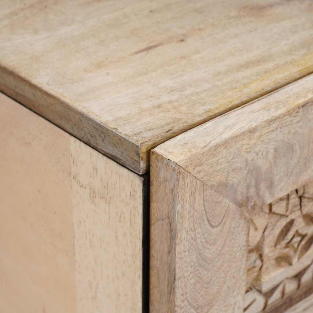 Noćni ormar 2 pcs Bijela 40 x 33 x 46 cm Konstruirano drvo