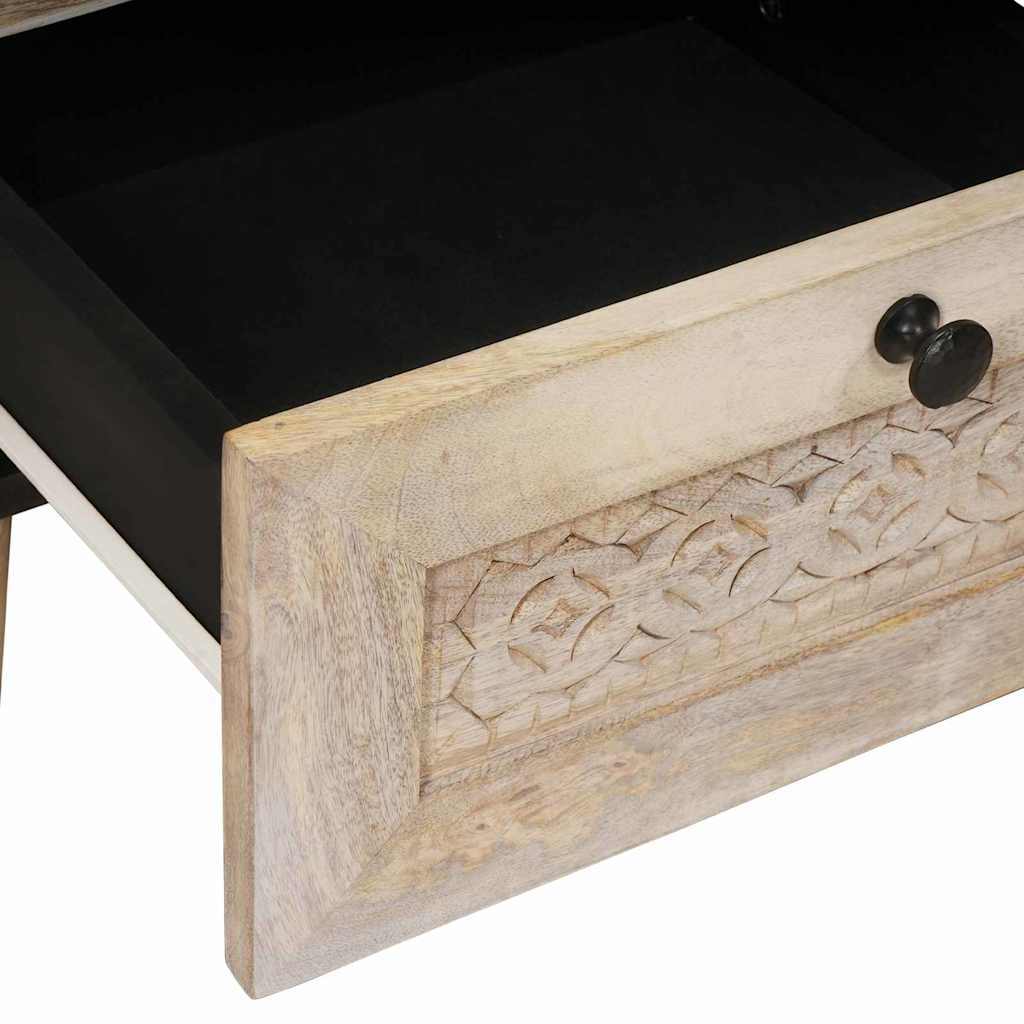 Noćni ormar 2 pcs Bijela 40 x 33 x 46 cm Konstruirano drvo