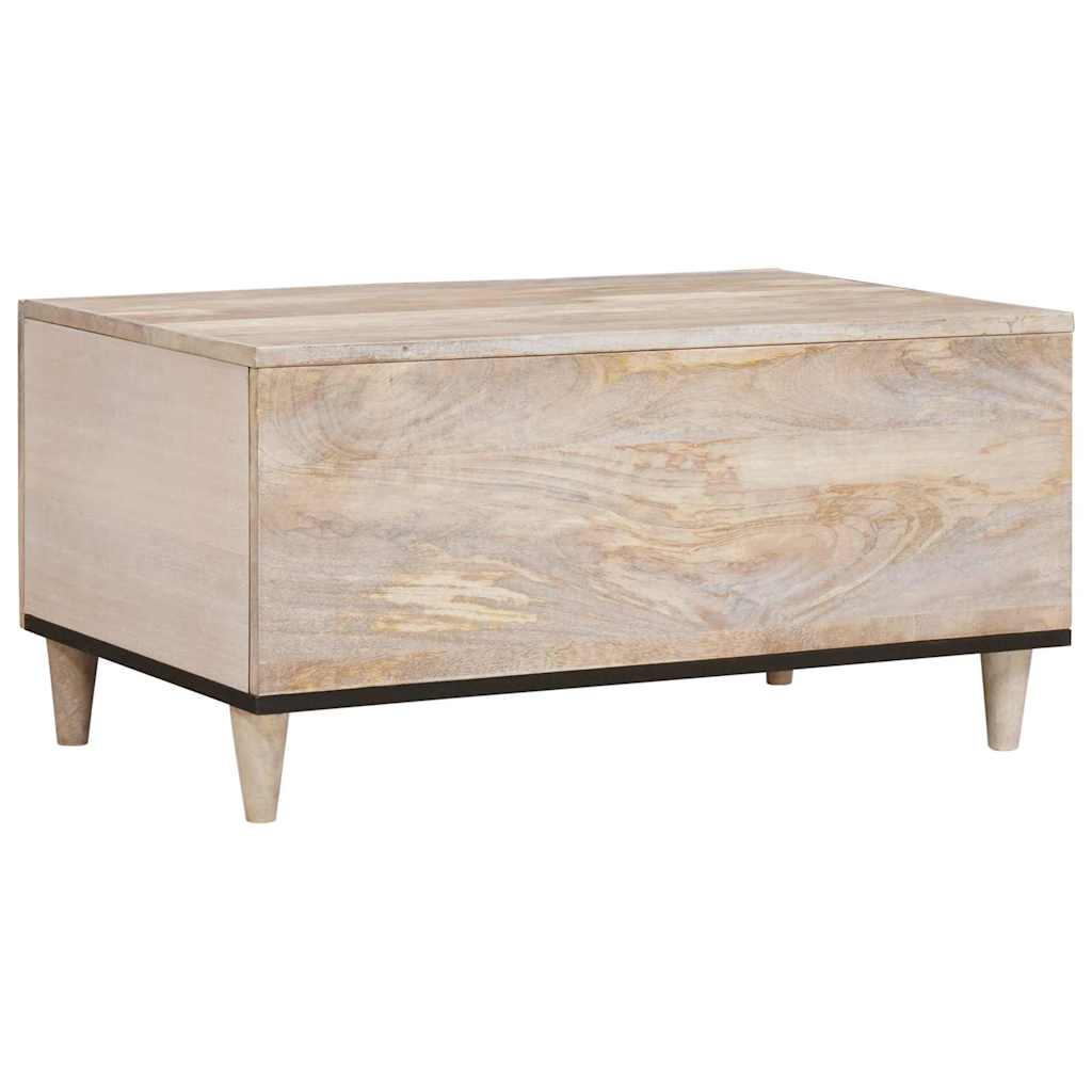 Kava Stol Bijela 80 x 54 x 40 cm Konstruirano drvo